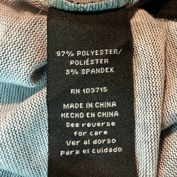 Ladies Size Medium Zac & Rachel Asymmetric Black and Grey  Long Sleeve Top - Picture 10 of 11